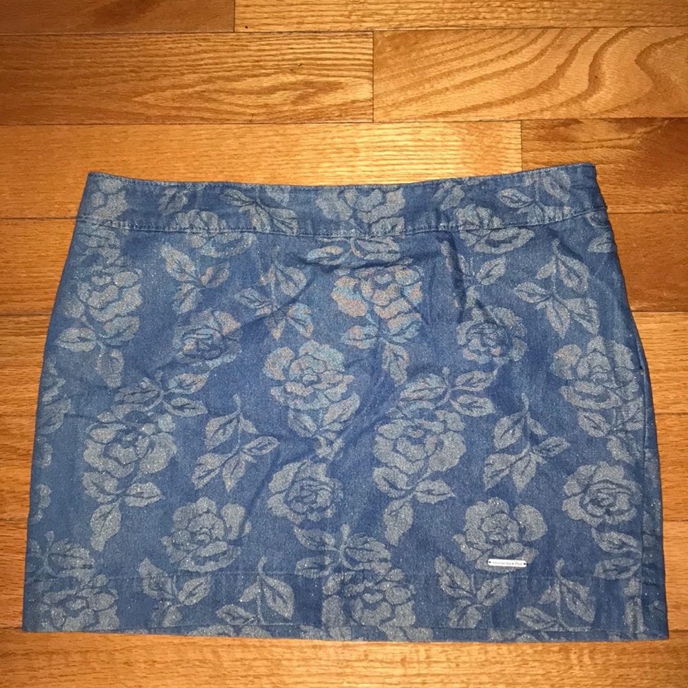 Abercrombie Jean Skirt